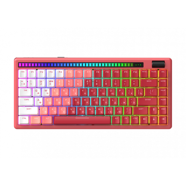 Клавиатура Dareu механическая беспроводная A84 Flame Red (switch Holly tactile)